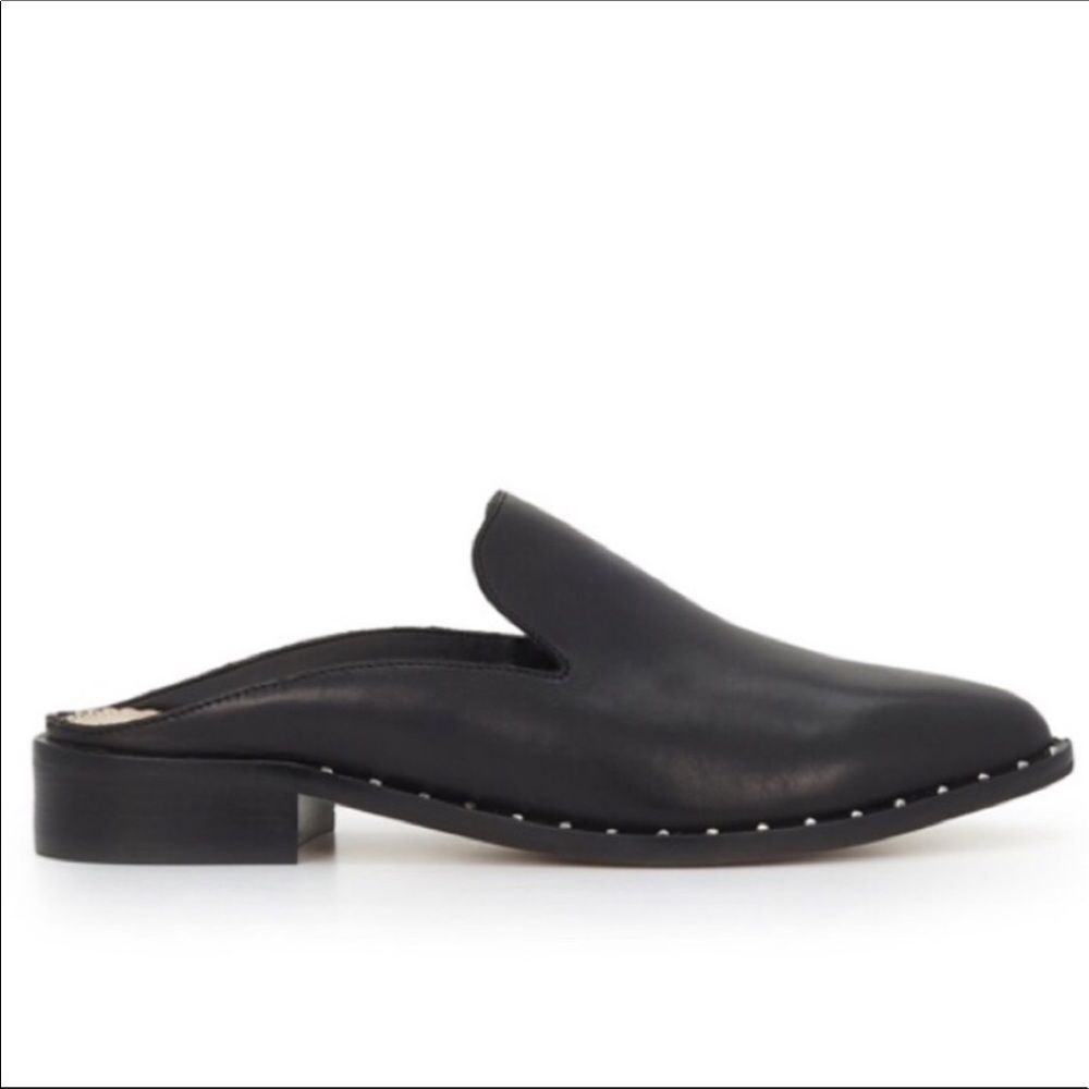 💸SOLD💸Sam Edelman Lewellyn Leather Studded mules - Picture 2 of 6